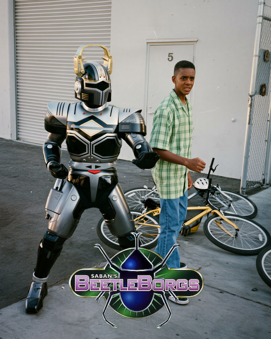 Preshas Jenkins Beetleborgs Stuntman Autographed Print – Big Bad Beetleborgs