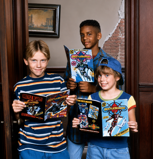 Herbie Baez, Shannon Chandler & Wesley Barker Triple-Signed Comic Shop Print